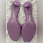 Larroudé‎ Larroude Greta Kitten Heel lilac Mule Patent Leather shoes 10 Photo 3