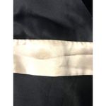 Isaac Mizrahi Silk Tank Top S Black Satin Bow Back Sophisticated Glam Luxury Photo 8