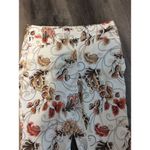 Chico's  Size 0 (4) Floral Pants Women's Pull on Photo 1