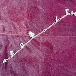 Vintage US Marines Sterling Sweetheart Charm Bracelet Blue Photo 4