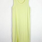 Lululemon All Yours Tank Maxi Dress Size Large Lime Green Workout Lightweight Photo 2