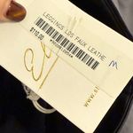 Elan  Women’s Black Faux Leather High Waist Leggings Size M NEW Photo 3