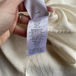 CHLOÉ Tie-neck silk-jacquard blouse Vanilla Ice Size 36 (US size 4) Oversized Photo 8