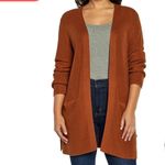 Gap NEW XL Open Cardigan Duster Sweater Gingerbread NWT Photo 3