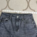 American Eagle  Outfitters Strigid Mom Jean black Denim Jeans, size 2 Photo 2