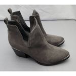 Journee Collection  Issla Faux Suede Slip On Ankle Boots Shoes Women's Size 9 Photo 2