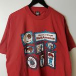 Fruit of the Loom Vintage 90s March of Dimes WalkAmerica T-Shirt Red XXL Unisex Photo 15