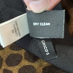 Black Label  Chico’s Leopard Lined Cotton Blend Skirt Size 00/XSmall Photo 8