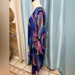 Premise  long sleeve Multicolor Abstract asymmetrical Dress Photo 1