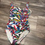 Bleu Rod Beattie  Lush Life Shirred Swimsuit NEW size 10 Photo 3