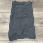 REI Cargo Nylon Bermuda High Rise Hiking Casual Shorts Size 2 Gray Photo 3