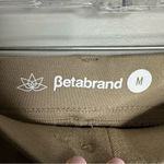 Betabrand Women’s‎  Size Medium Tan High Waisted Straight Leg Pants Photo 3