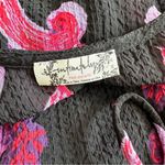 Free People Intimately  Boho Symphony Floral Bell Sleeve Mini Dress Size XS Photo 4