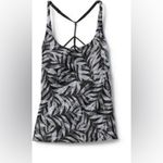prAna  Margot Tankini Swimsuit Top Black White XS Photo 74