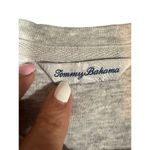 Tommy Bahama Gray Short Sleeve Crew Neck High Low Hem Shirt Women Photo 5