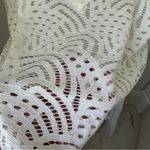 1. State  Creamy White Lace Sleeveless Camisole Tank Top Size Large NWT Photo 7