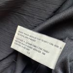 Tulle beautiful black crinkled pleat silky ruffle sleeve dress Photo 8