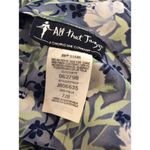 All that jazz Y2K Floral  Slip Maxi Dress Blue Juniors 7/8 Fairy Cottagecore EUC Photo 2