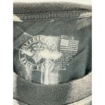 Affliction American Customs Toxin TShirt Womens Medium Biker Fringe Tie Dye 1973 Photo 7