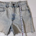 Cotton On  Blue High Straight Bermuda Distressed Jean Shorts Size 6 Photo 10