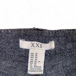 Forever 21 y2k gray linen blend low to mid rise micro mini shorts Photo 2