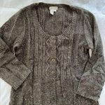 The Territory Ahead  Green silk & wool long sleeve sweater dress Photo 1