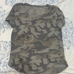 American Eagle Outfitters Camo V-Neck Tee Shirt Photo 0