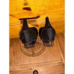 Kenneth Cole Unlisted  Shoe Heels Booties Boots Womens Black 9 M Zip Suede Photo 5