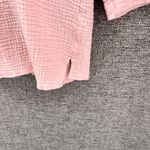 Joan Rivers Womans Blouse Size L Pastel Pink Tunic Button Soft Cloud Lightweight Size L Photo 10