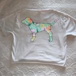 PINK - Victoria's Secret Baby pink Vs Crop top Photo 0