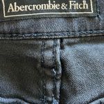 Abercrombie & Fitch Black Denim Shorts Photo 3