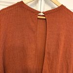 HYFVE  Burnt Orange Ribbed Long Sleeve Romper Size‎ Large Photo 6