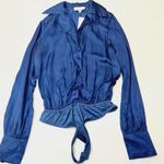 L'Academie Raquel Bodysuit in Navy Small Photo 0