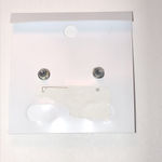 D’Bello Silver Tone CZ Rhinestones Dangling Heart Boho Earrings Photo 3