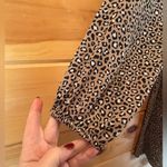 Alter’d State Boutique Cheetah Print Long Sleeve Dress Boho size Small Brown Photo 2