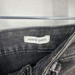 William Rast Women Size 27 High Rise Denim Shorts Gray Frayed Hem Photo 3