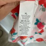 Kate Spade  Floral Pajama Style Button Down Blouse Size XL Photo 5