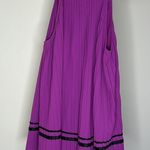 RTR Rosie Pope Darcy Pleated Maternity Blouse size Small Purple Photo 5