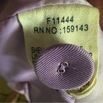 FRNCH  Paris Purple 1 Button Blazer Faux Pockets Button Cuffs Womens Medium Photo 5