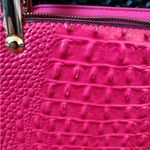Pink Crocodile Embossed Women's Bag Photo 6