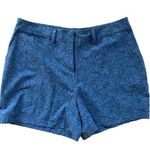 Southern Tide  women's performance shorts blue print size 10 Photo 0