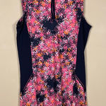 GGblue Luxe Sport Women’s Golf Athleisure Floral Print Zip Photo 0