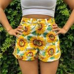 American Apparel 4/$25 High Waist Sunflower Jean Shorts Sz 23 Photo 5