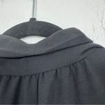 Wilfred Black Draped Mini Dress Womens M Preppy Classic Business Casual Goth Size M Photo 10