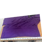 B. Wear Y2K  Purple‎ Sparkle Blouse XL Flower Applique Party Top Women's Photo 3