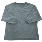 J.Jill Sweater Womens XS Gray Green Pullover V Neck Cotton Blend Knit Top Photo 1