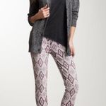 7 For All Mankind 7 FAM Skinny Diamond Print Crop Jeans 27 Photo 3