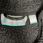 Free Country  Women’s Black Teddy Bear Zip-Up Sleeveless Vest with Pockets-Large Photo 13