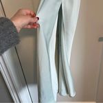 Aritzia NEW Babaton Bellamy Slip Dress Blue Spaghetti Strap Slit Midi Size XXS Photo 1