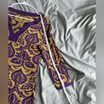 J. McLaughlin  Sweater Pullover Purple Yellow Long Sleeve M Geometric Kaftan Print Photo 8